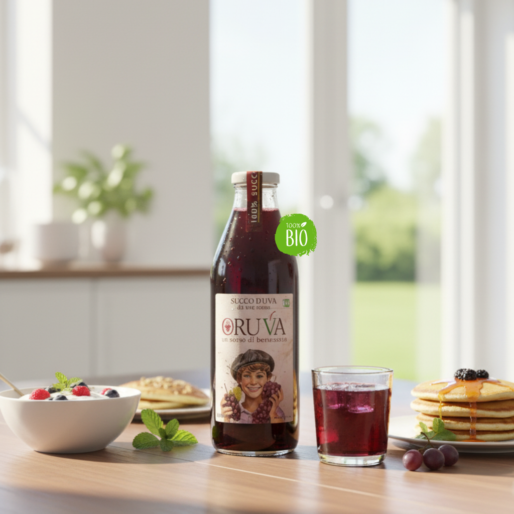 🍇 Succo d’Uva Bio - Bottiglie da 75cl