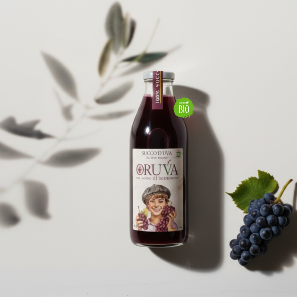 🍇 Succo d’Uva Bio - Bottiglie da 75cl
