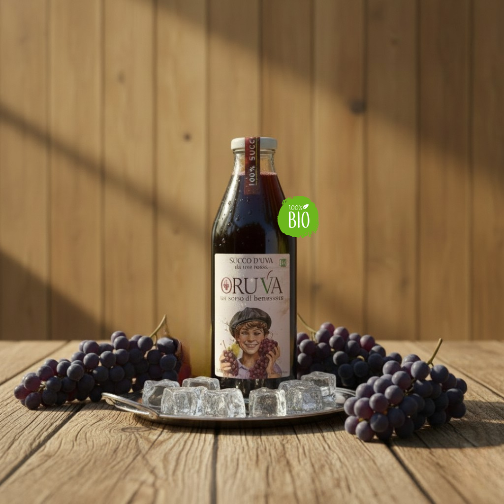 🍇 Succo d’Uva Bio - Bottiglie da 75cl